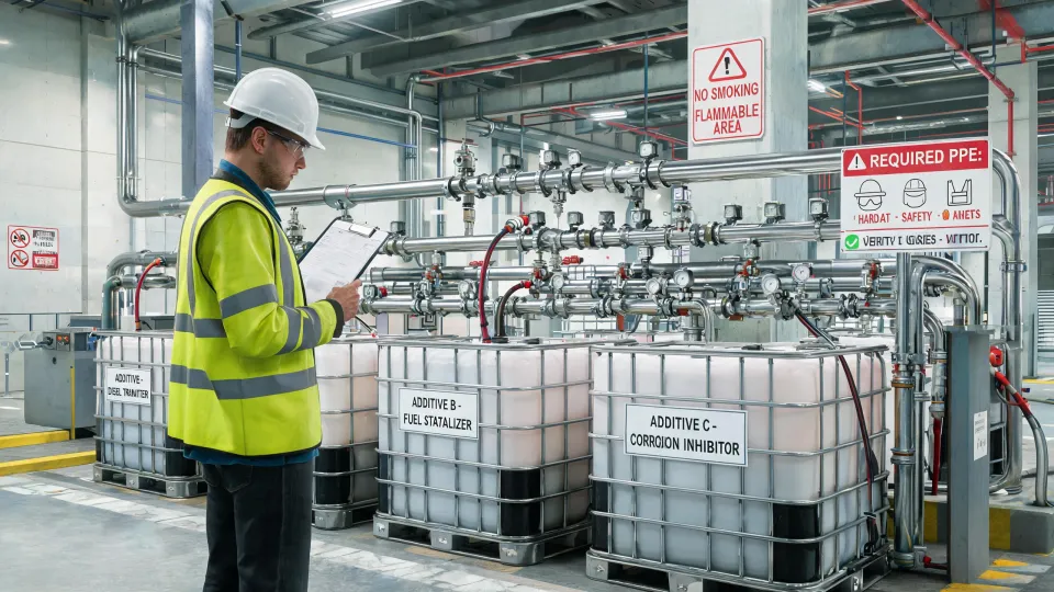 fuel terminal additive dosing